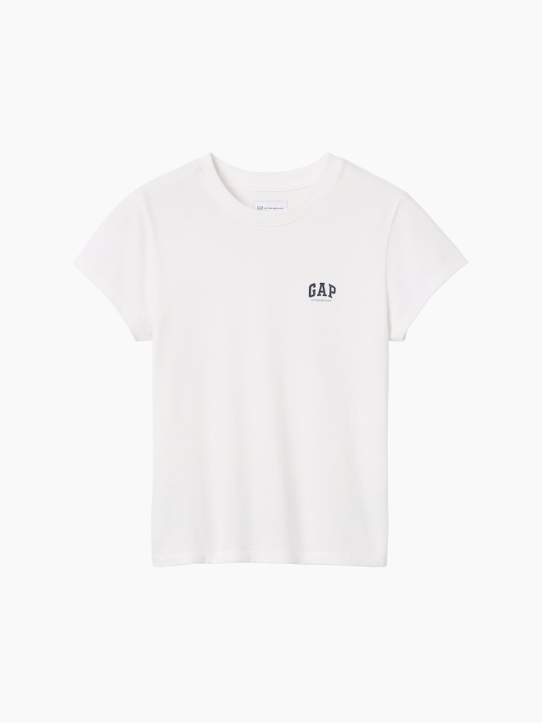 Gap × Victoria Beckham Organic Cotton Logo T-Shirt