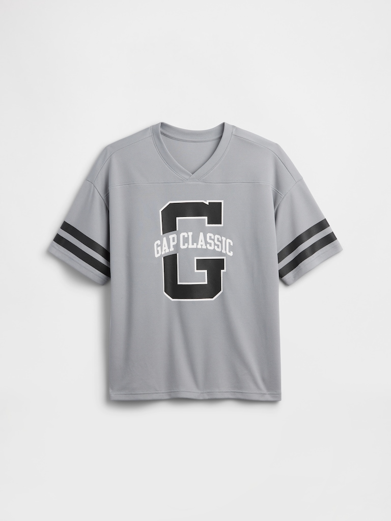 Kids Relaxed Mesh Soccer T-Shirt