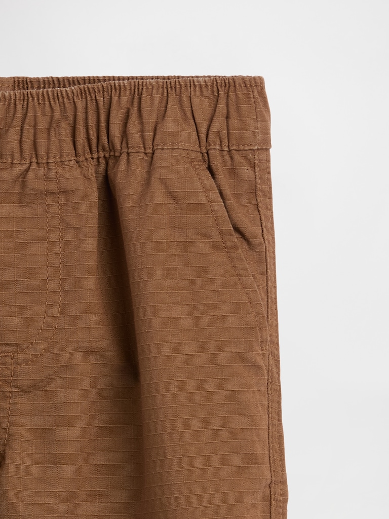 Toddler Pull-On Baggy Double-Knee Carpenter Pants