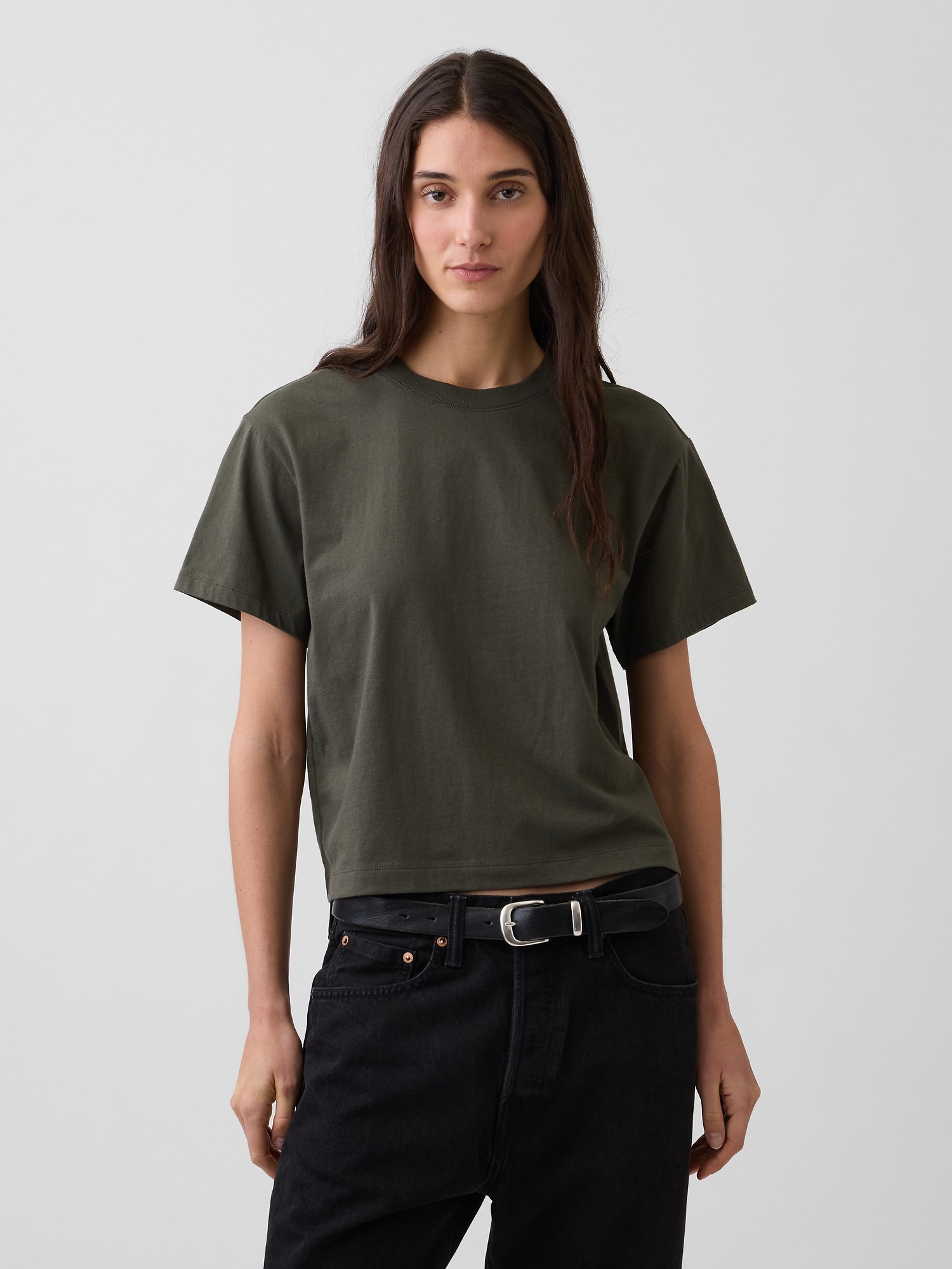 トップス AtLast COTTON TEE Organic Cotton VintageSoft Relaxed T-Shirt | Gap
