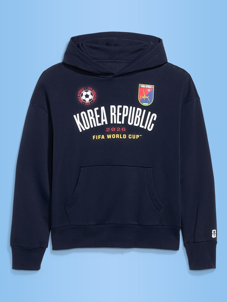 FIFA World Cup 26™ Korea Republic Oversized Pullover Hoodie for Men