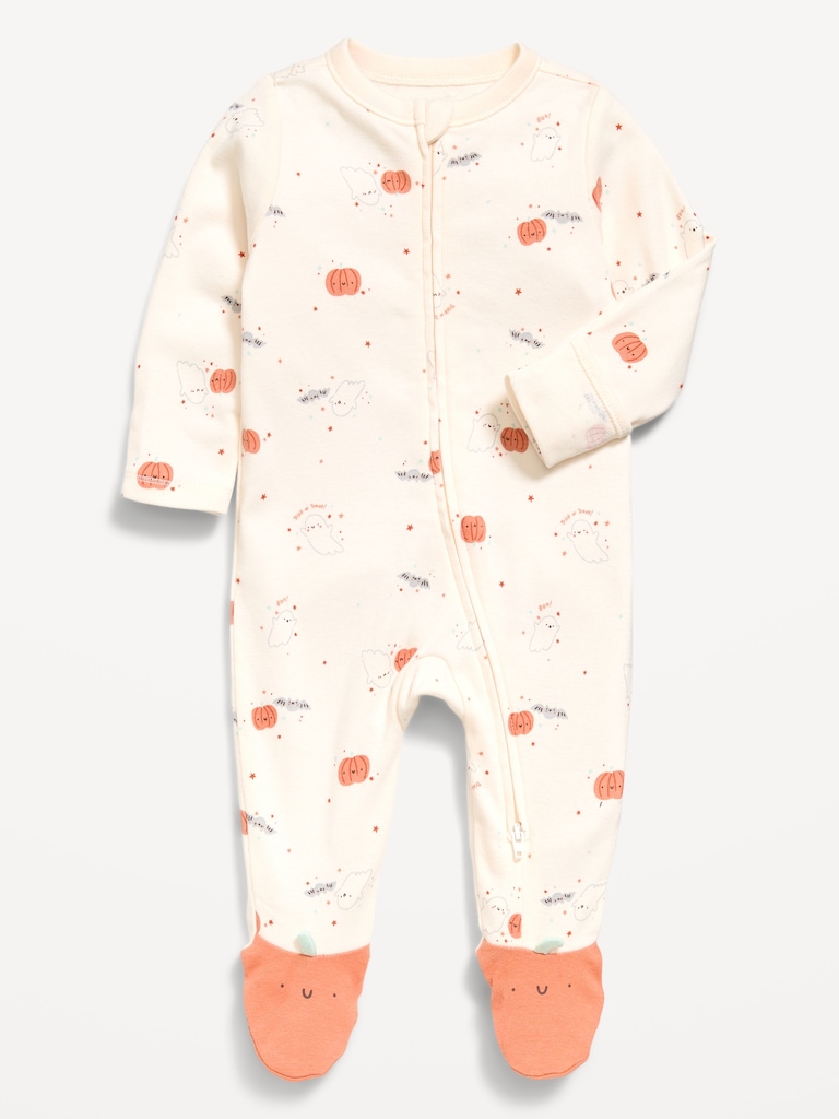 2-Way-Zip Sleep & Play Footed One-Piece for Baby