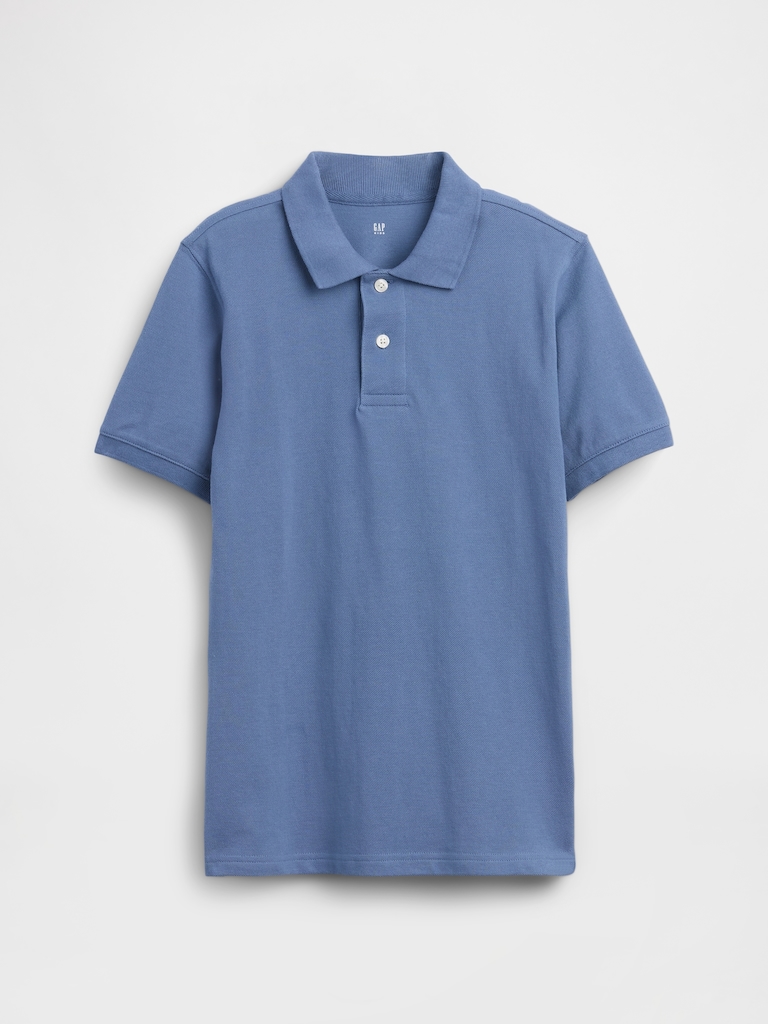 Kids Pique Polo Shirt