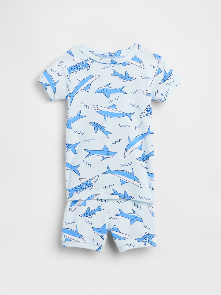 Kids & babyGap Shark Print PJ Set