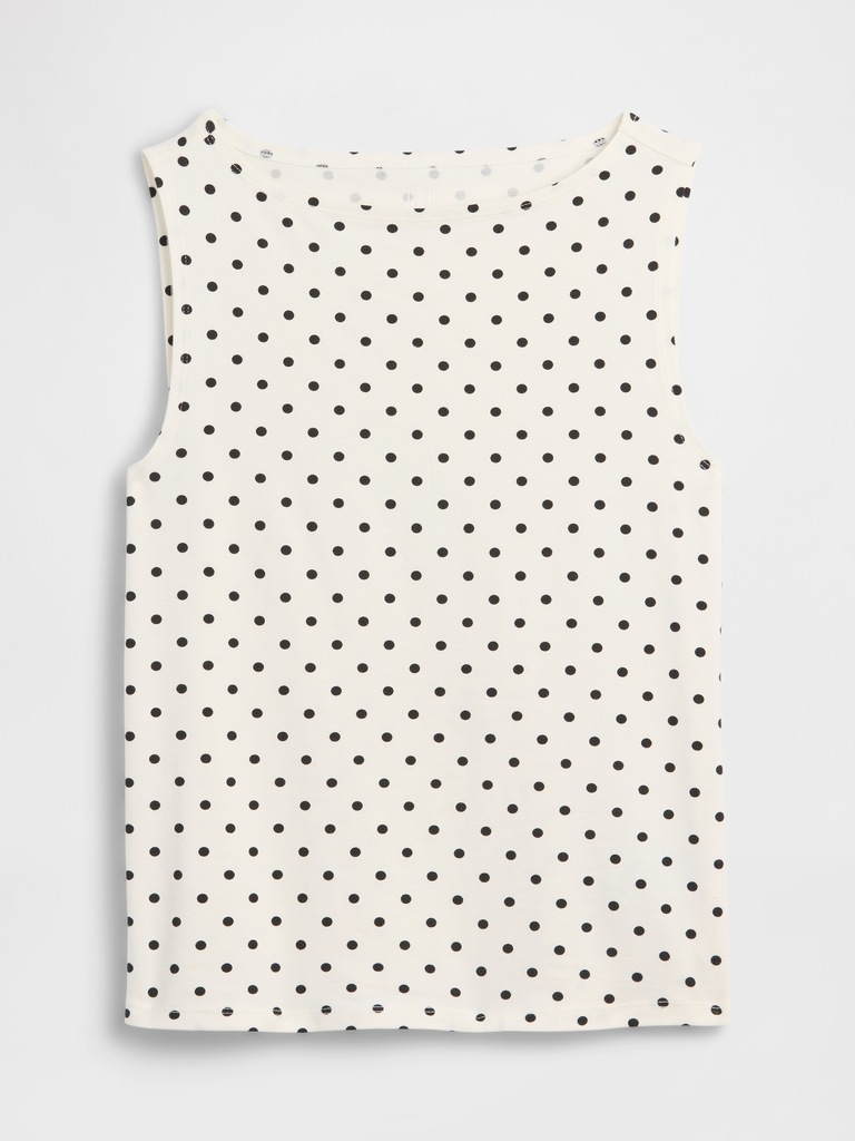 Boatneck Tank Top