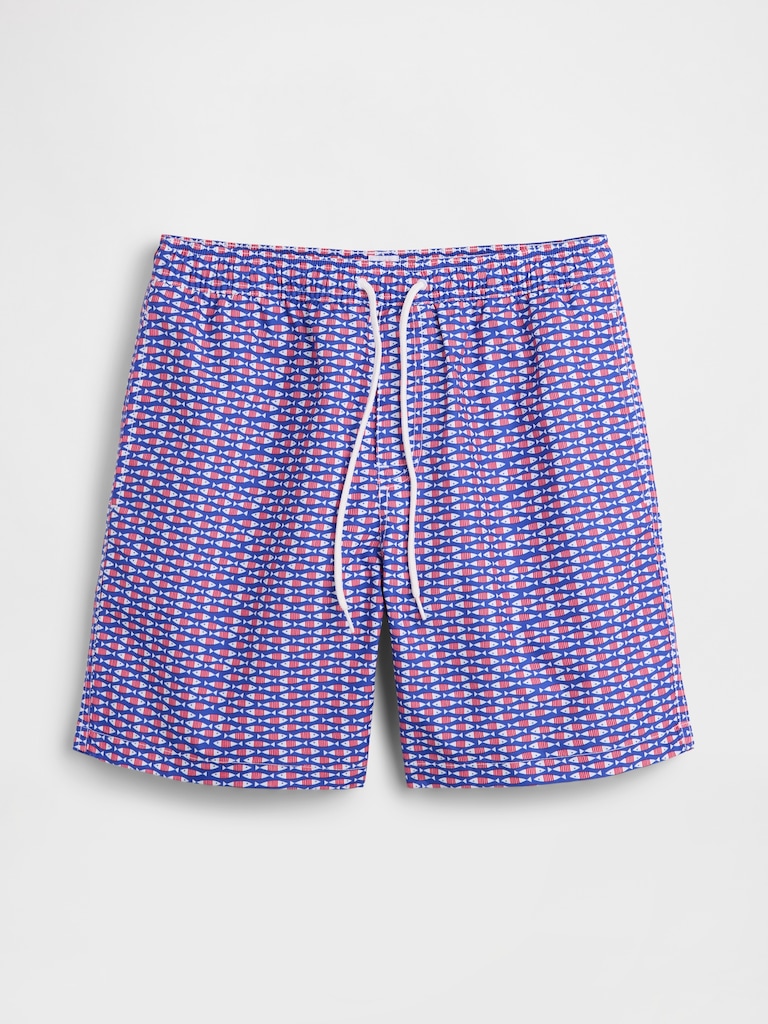 6" Swim Trunks