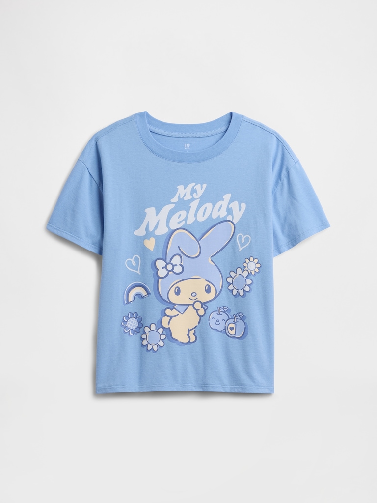 Kids Oversized Graphic T-Shirt