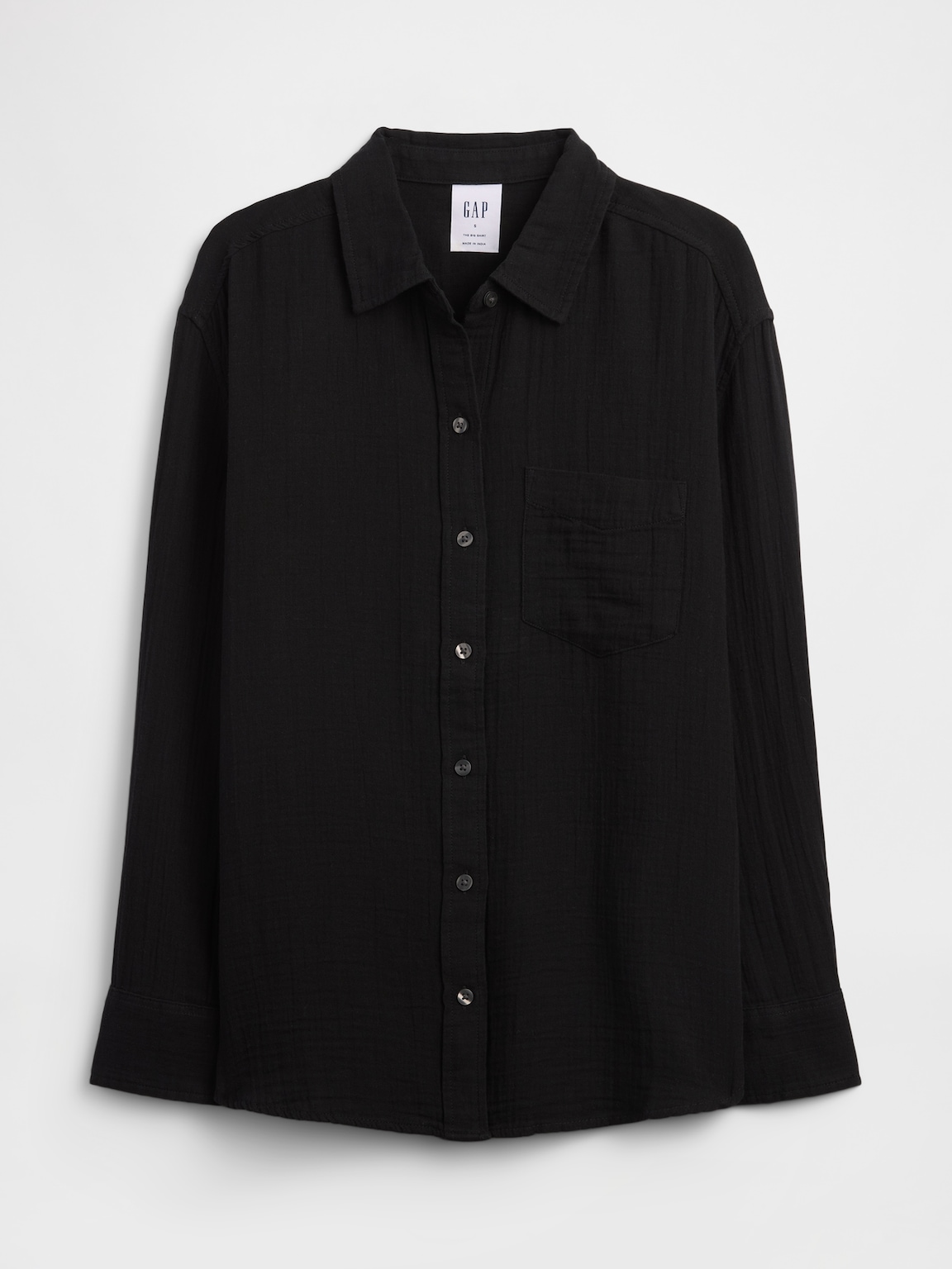 Oversized Shirt in Gauze