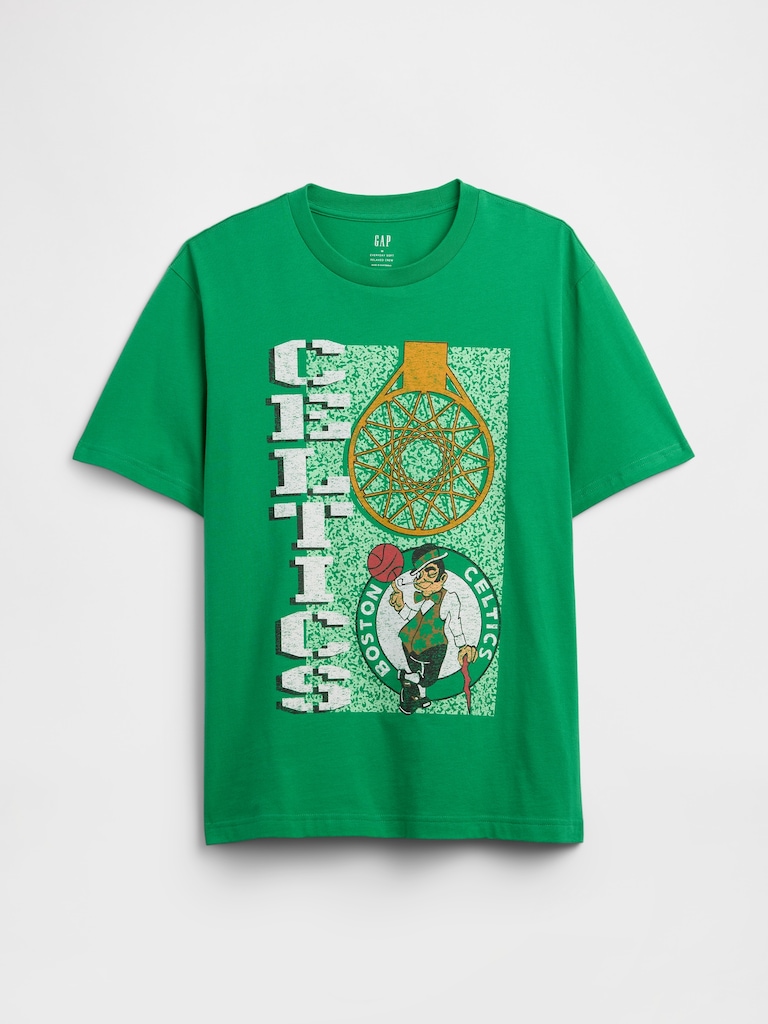 Adult NBA Boston Celtics Relaxed Graphic T-Shirt