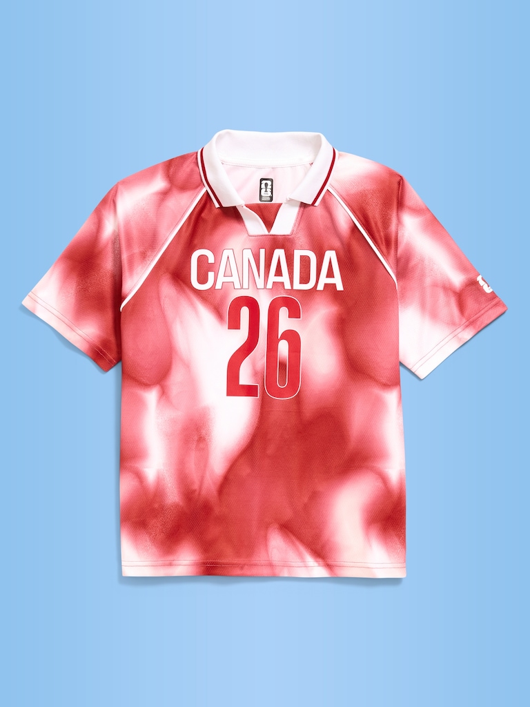 FIFA World Cup 26™ Canada Lifestyle Collared Jersey T-Shirt for Kids
