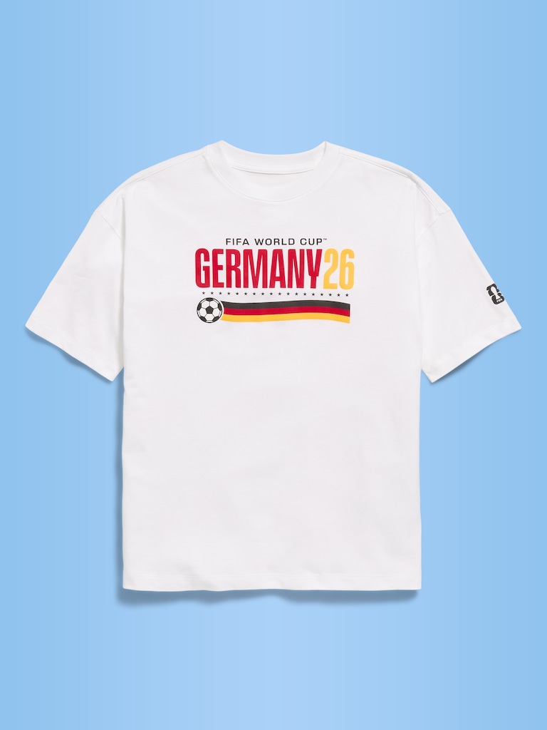 FIFA World Cup 26™ Germany Oversized Graphic T-Shirt for Boys