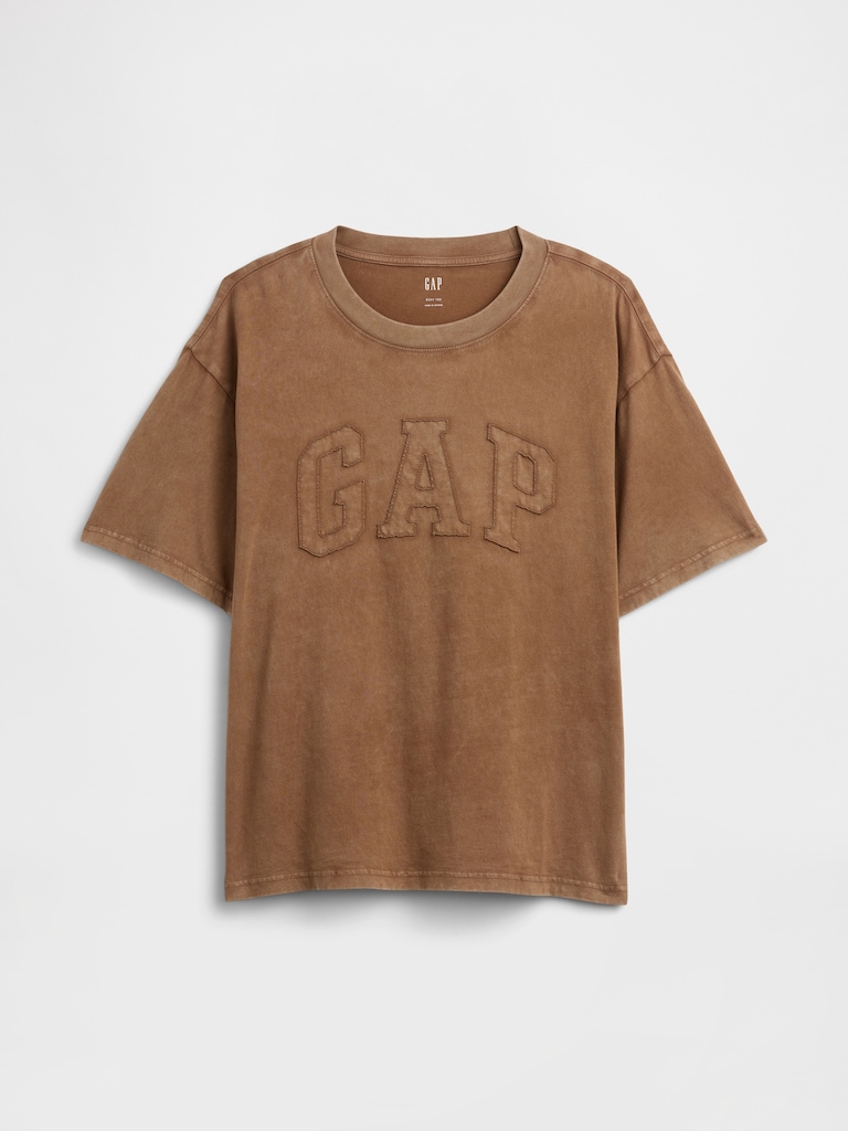 Everyday Soft Boxy Gap Logo T-Shirt