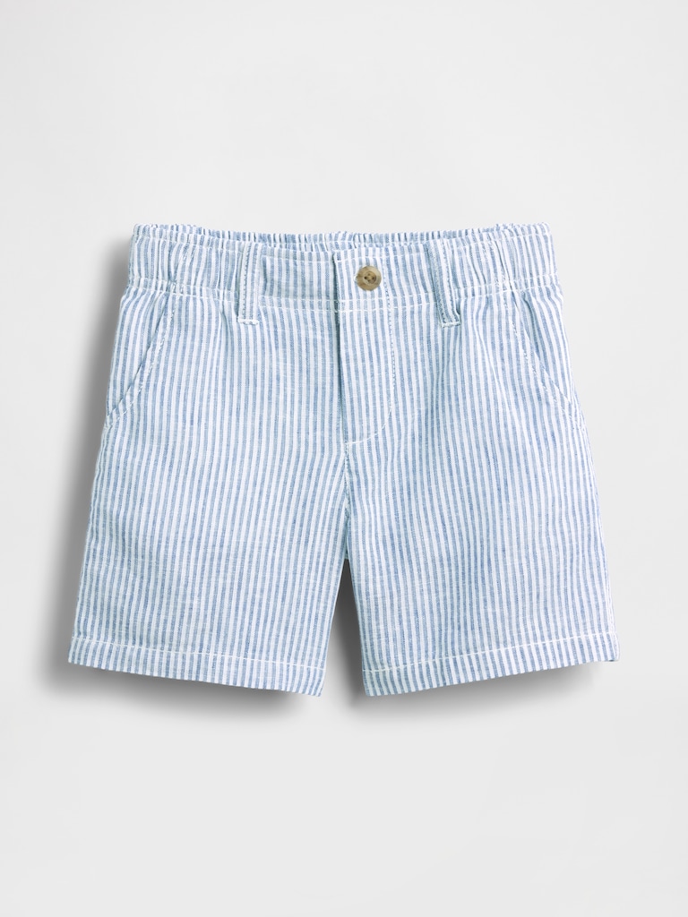 Baby & Toddler Linen-Cotton Shorts