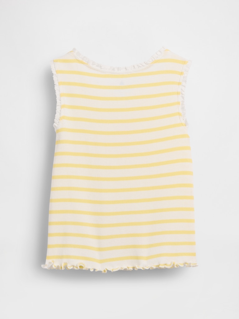 Baby & Toddler Graphic Stripe Rib Tank Top