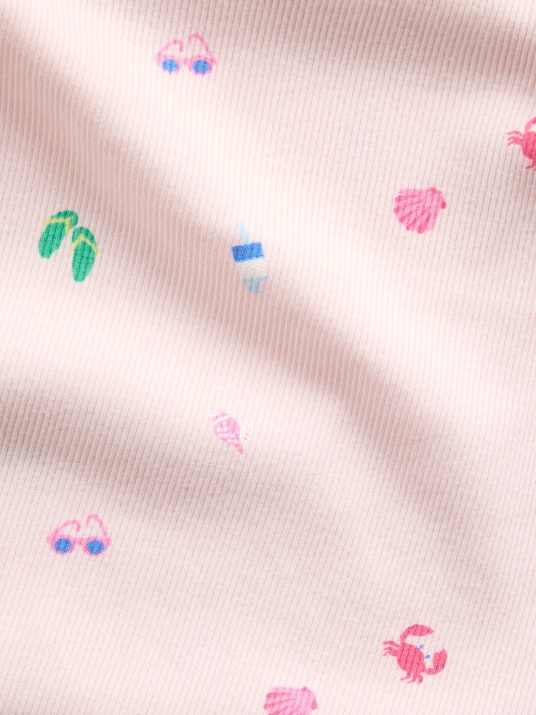 Baby & Toddler Rib Ruffle Apron Tank Top