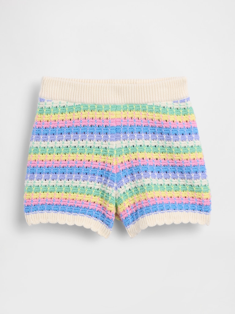 Baby & Toddler Crochet Pull-On Shorts