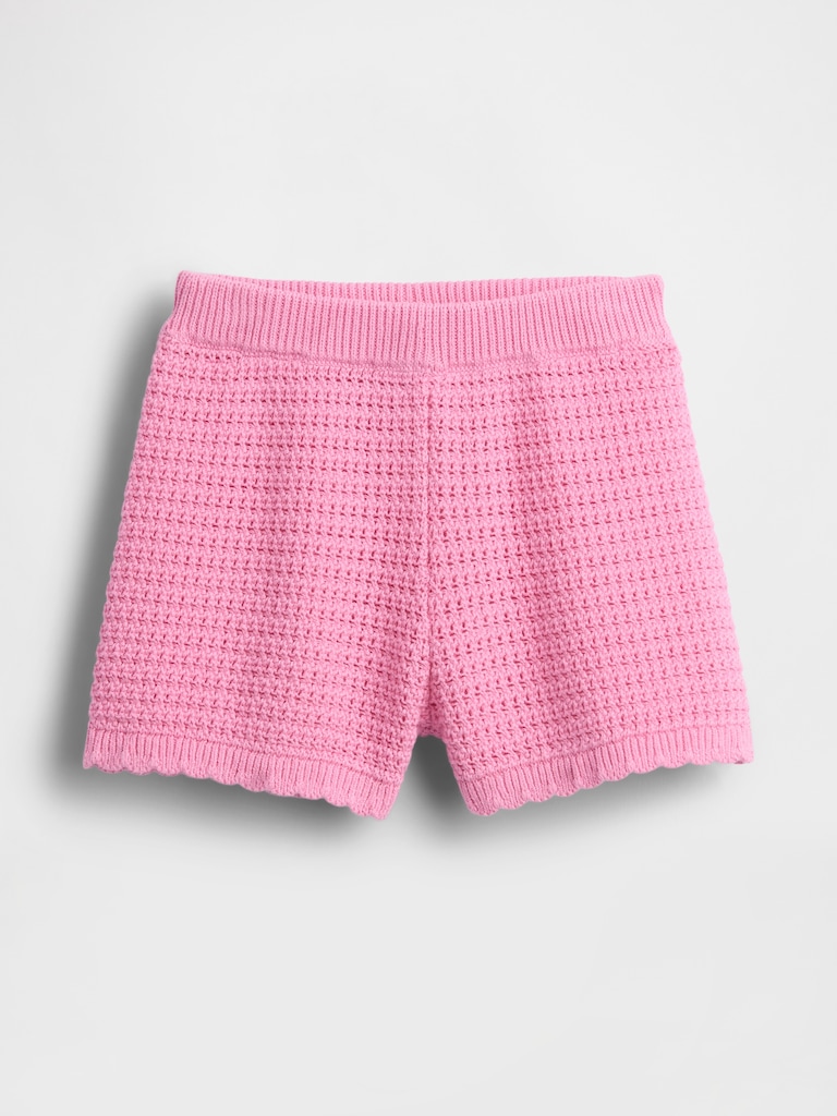 Baby & Toddler Crochet Pull-On Shorts