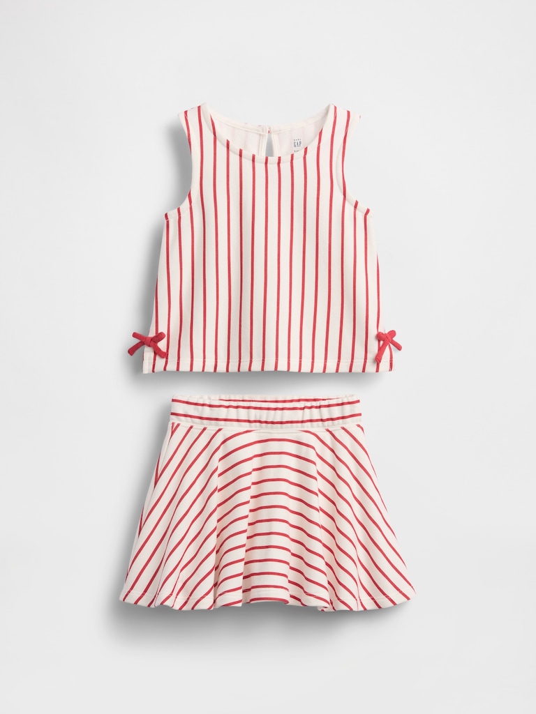 Baby & Toddler VintageSoft Bow Skort Set
