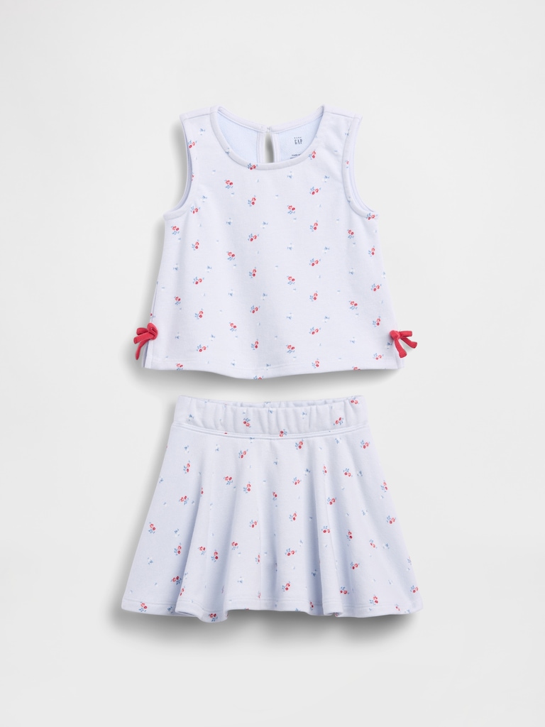 Baby & Toddler VintageSoft Bow Skort Set