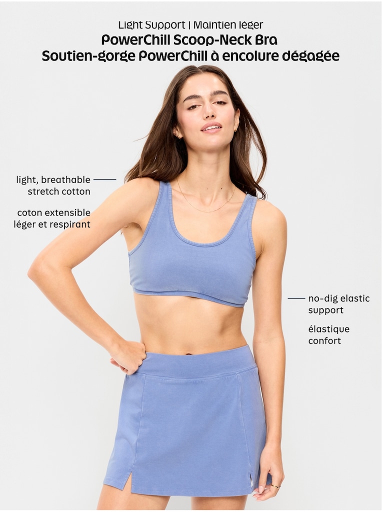 Light Support PowerChill Sports Bra