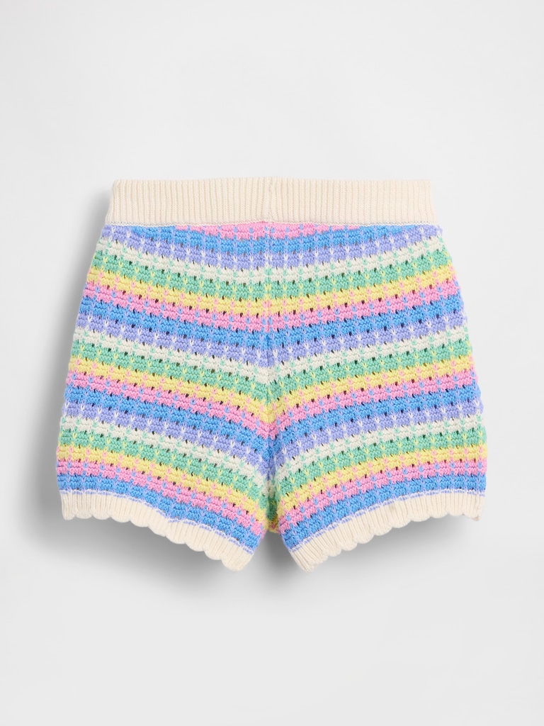 Baby & Toddler Crochet Pull-On Shorts