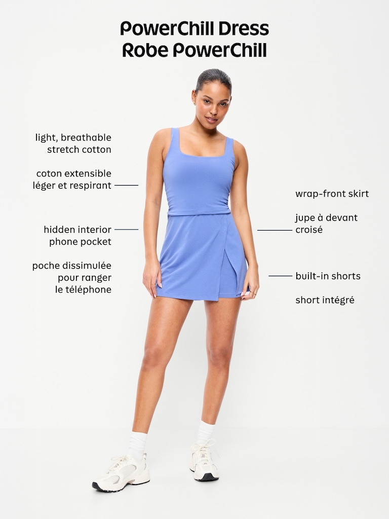 PowerChill Scoop-Back Athletic Dress