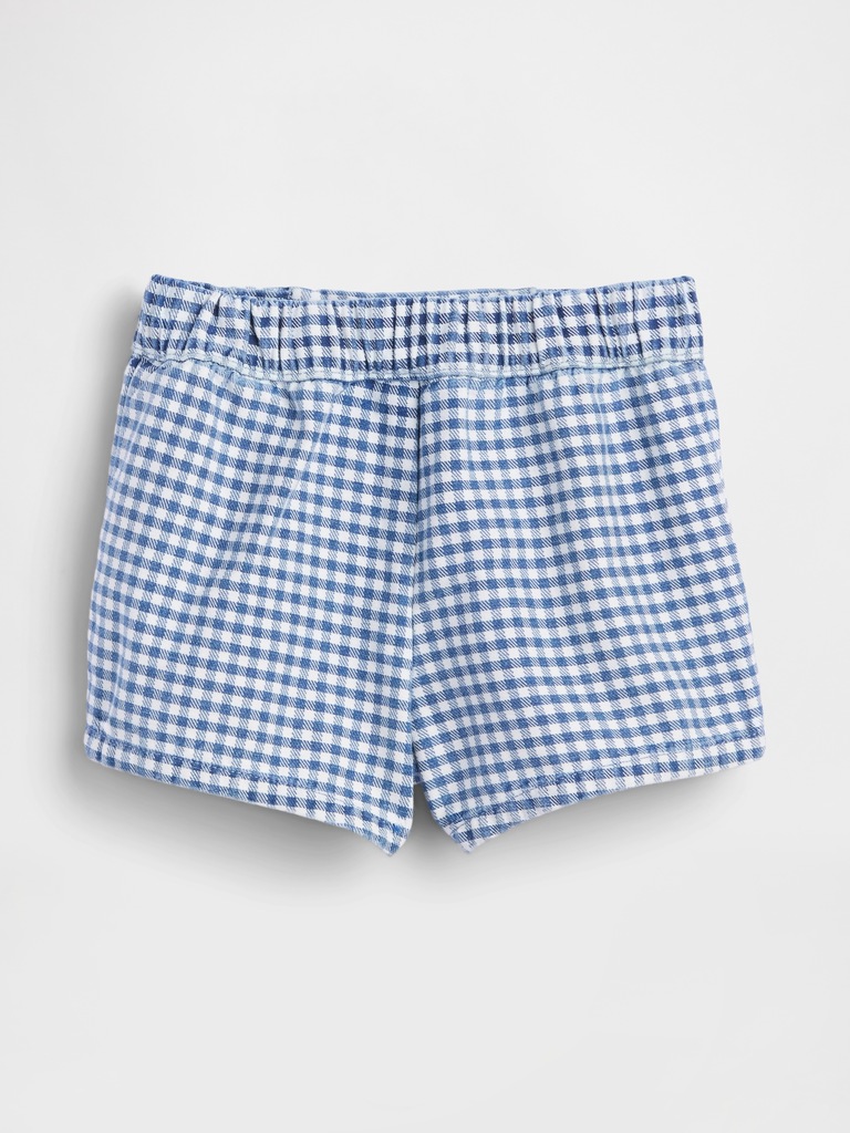Baby & Toddler Sailor Gingham Denim Pull-On Shorts