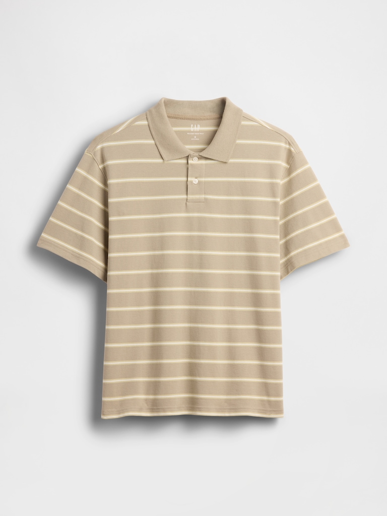 Relaxed Pique Polo