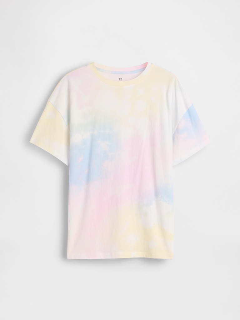 Kids Tie-Dye Oversized Tunic T-Shirt