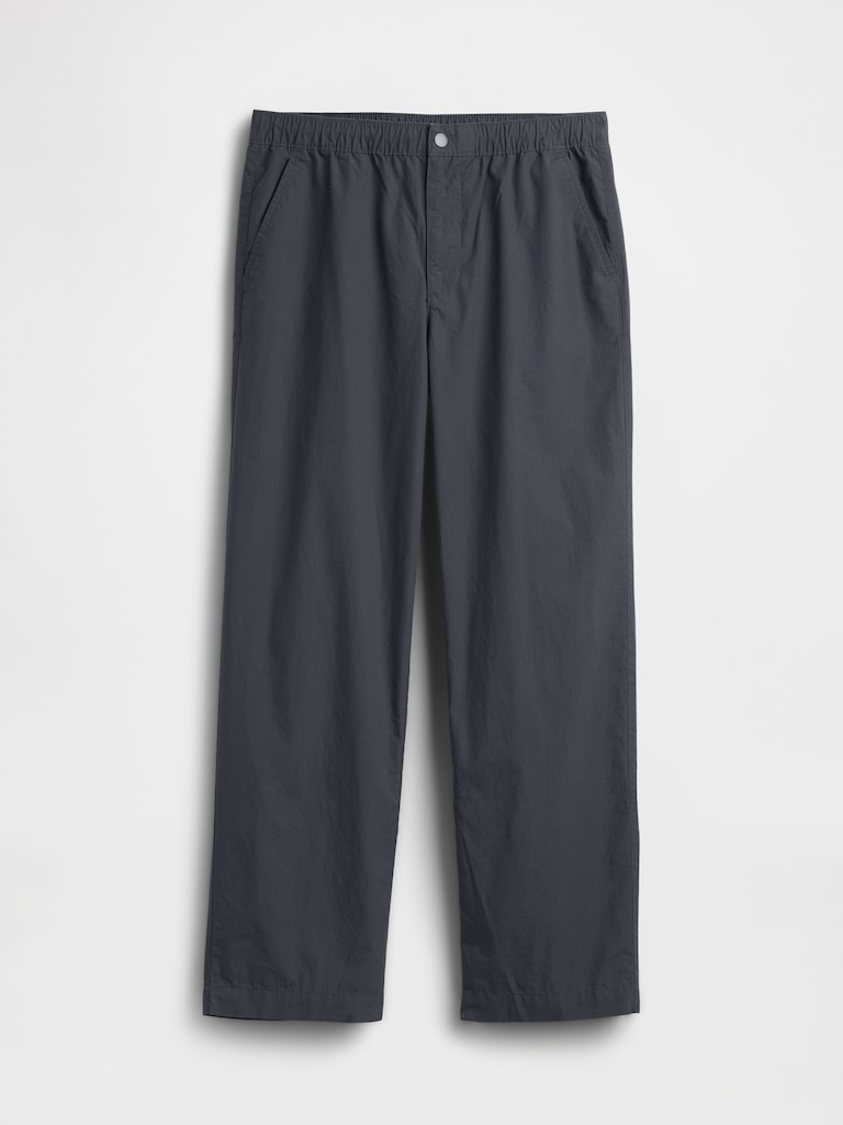 Pantalon ample années 90 en popeline