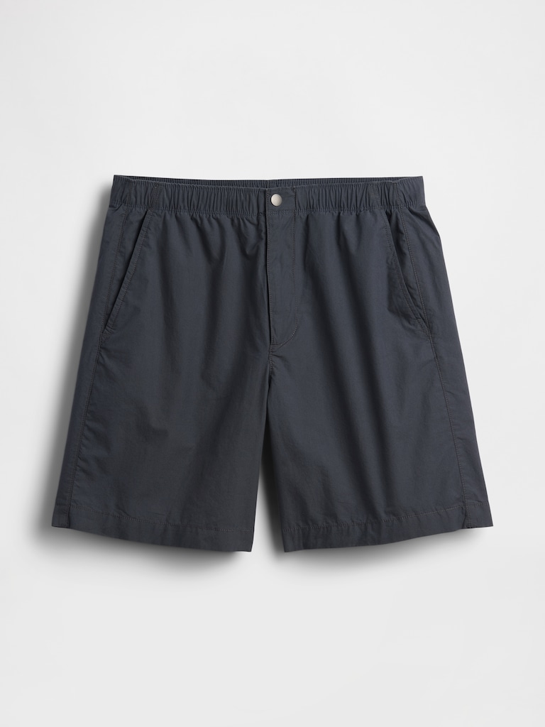 7" Poplin Relaxed Shorts