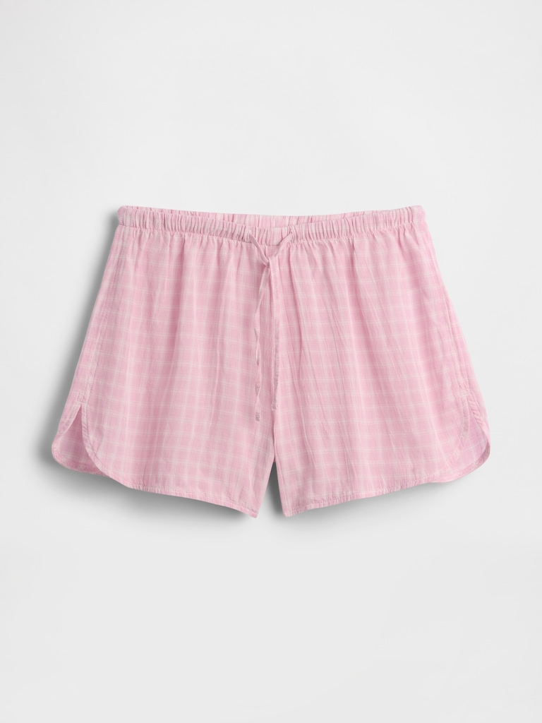 Crinkle Gauze PJ Shorts