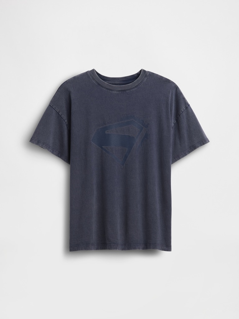 Kids Superman Oversized Tunic T-Shirt