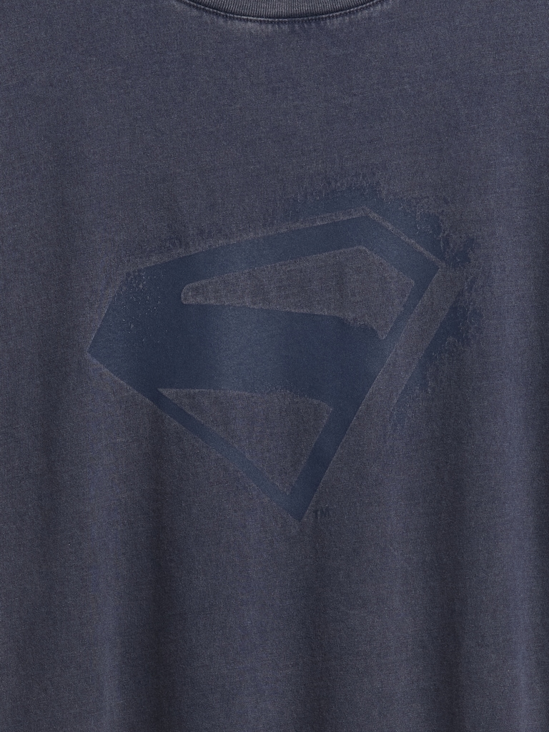 Kids Superman Oversized Tunic T-Shirt