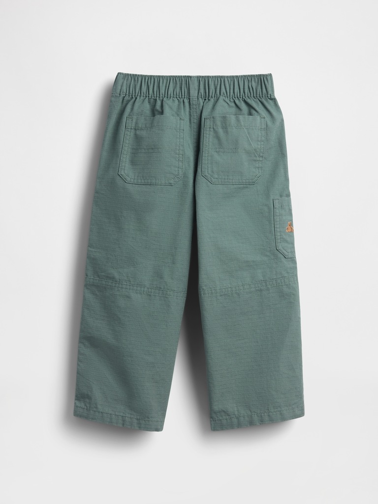 Toddler Pull-On Baggy Double-Knee Carpenter Pants