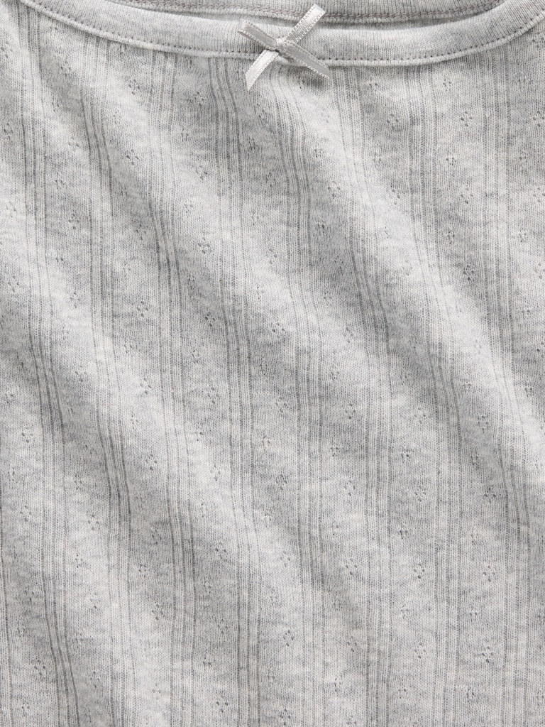 Kids Pointelle Tank Top