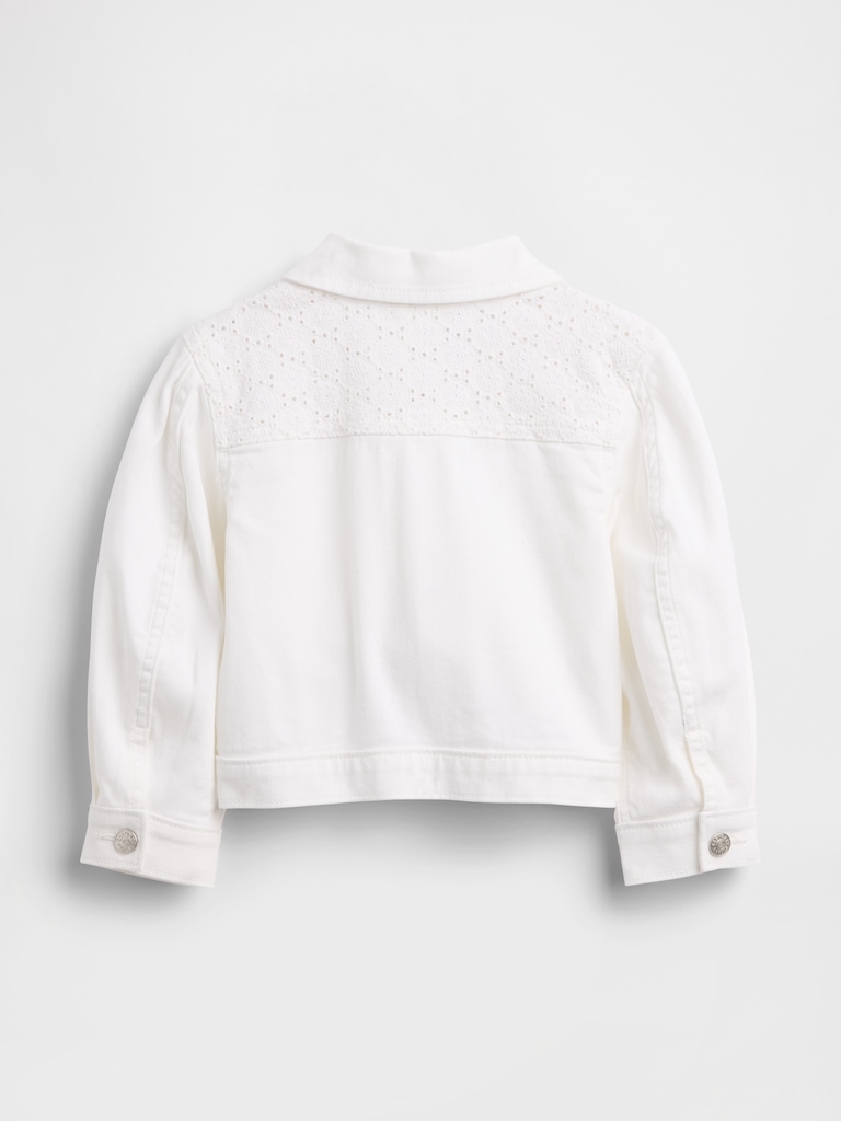 Baby & Toddler Eyelet Denim Jacket