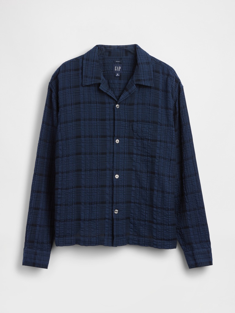 Relaxed Straight-Hem Shirt