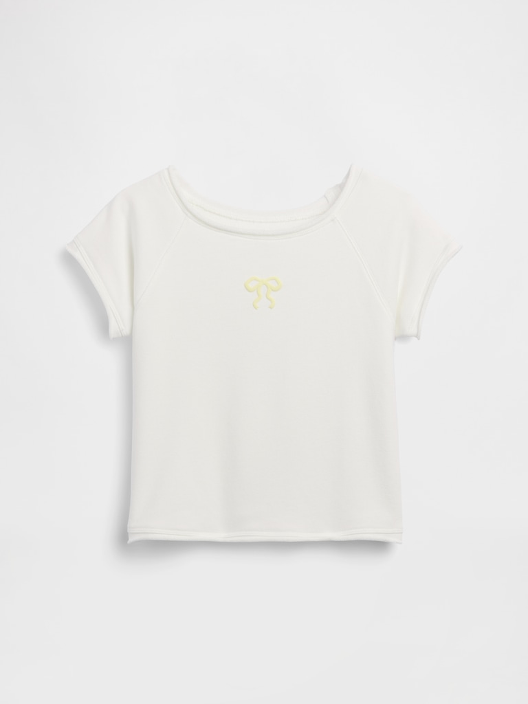 Kids VintageSoft Terry Raglan Graphic Sweatshirt