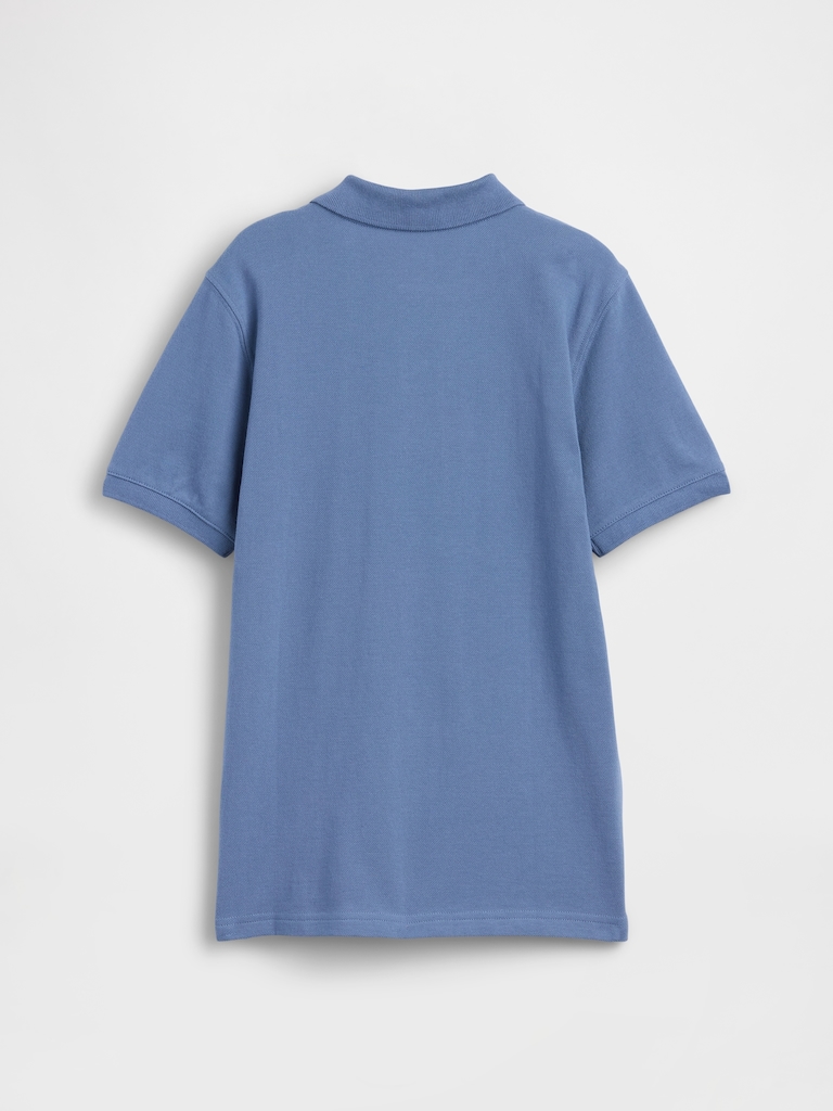 Kids Pique Polo Shirt