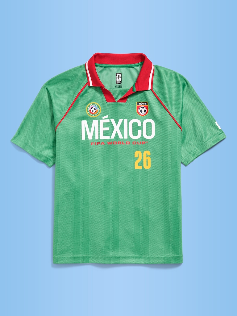 FIFA World Cup 26™ Mexico Lifestyle Collared Jersey T-Shirt for Kids