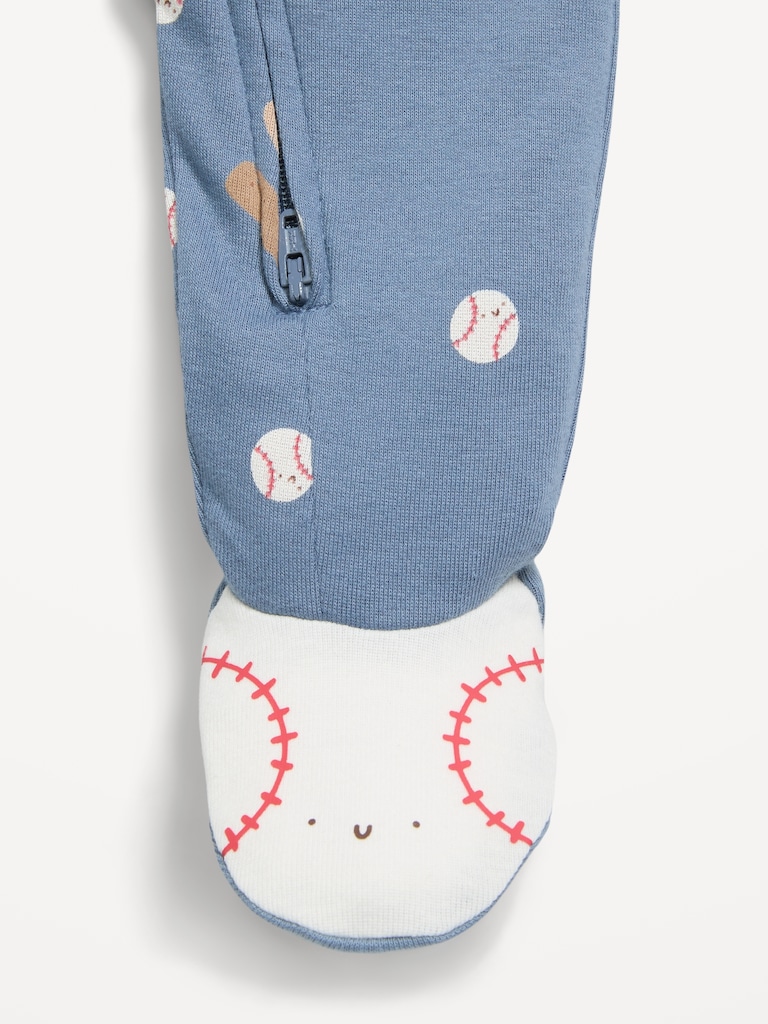 2-Way-Zip Sleep & Play Footed One-Piece for Baby