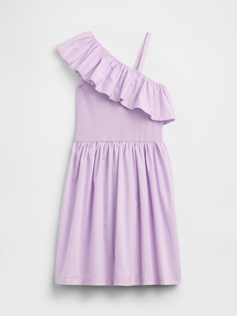 Kids One-Shoulder Dress