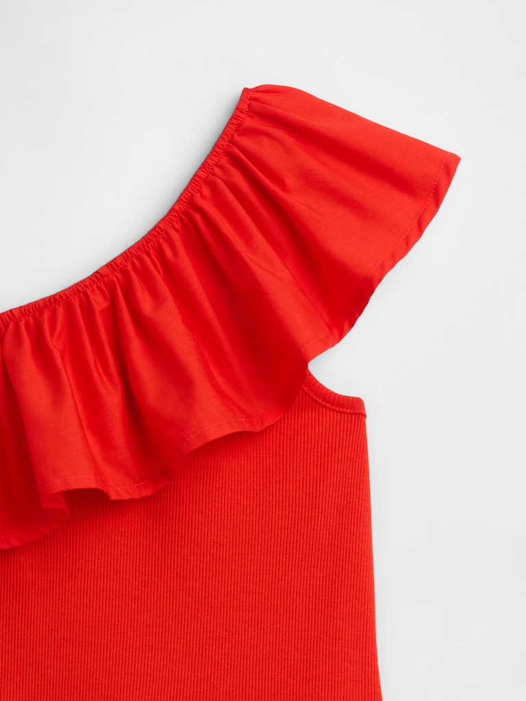 Kids One-Shoulder Dress