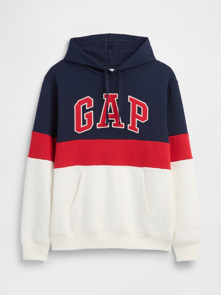 Relaxed Gap Logo Colorblock Hoodie