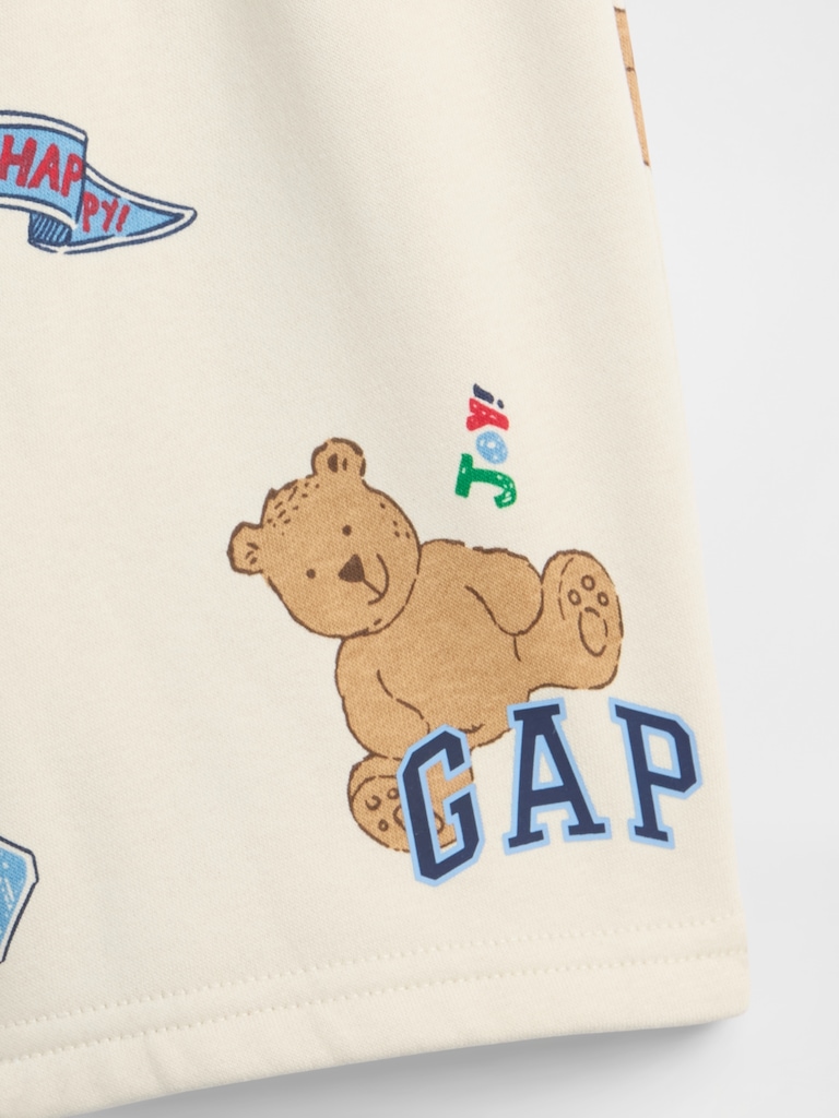 babyGap Relaxed Pull-On Logo Shorts