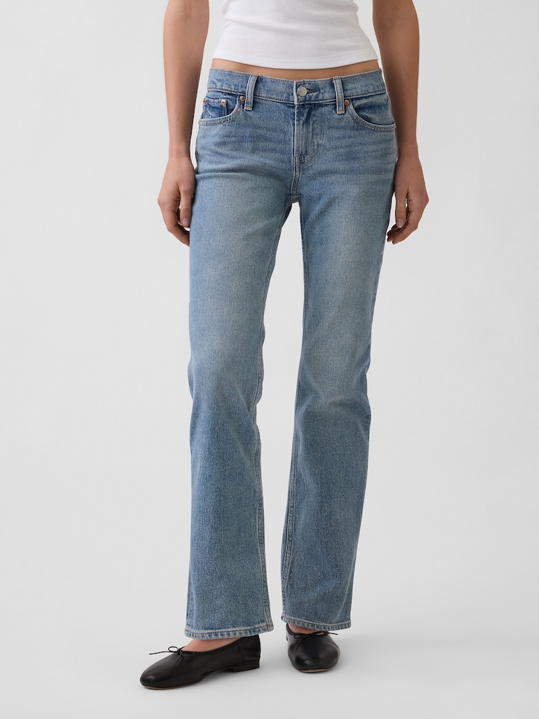 Low Rise '90s Slim Straight Jeans