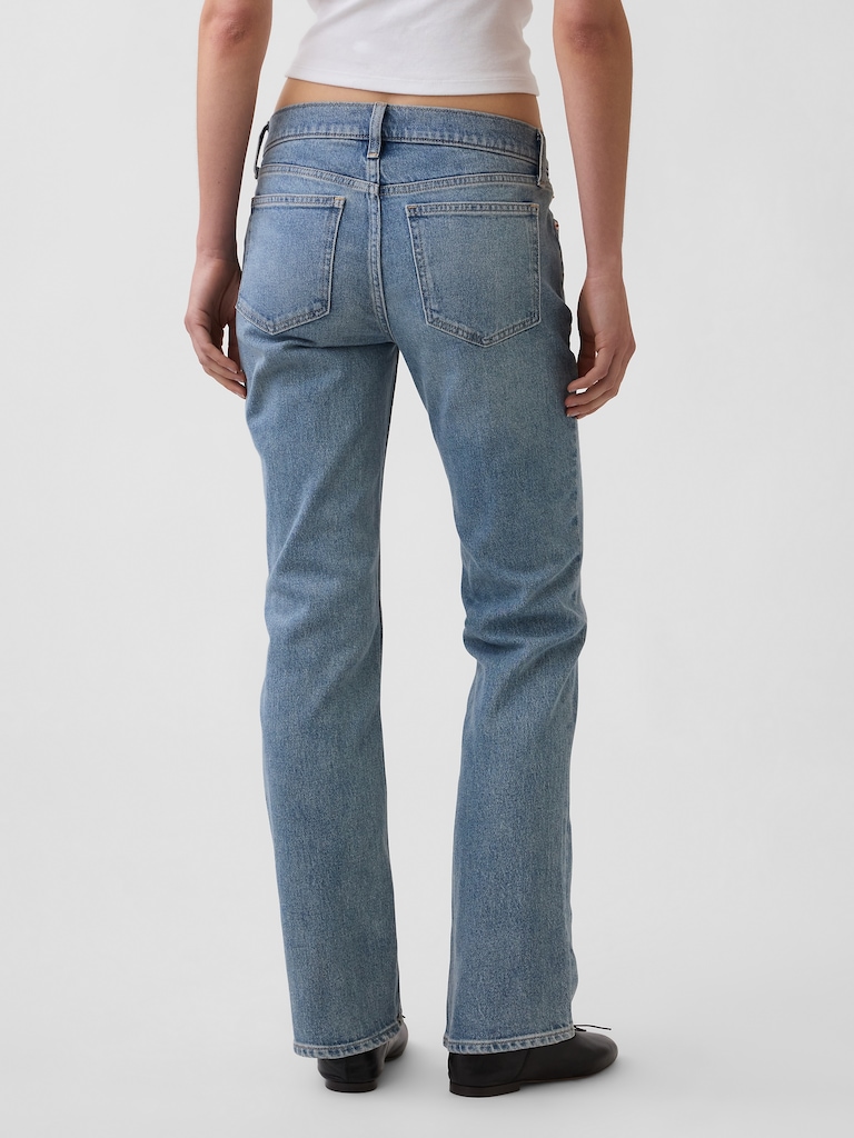 Low Rise '90s Slim Straight Jeans