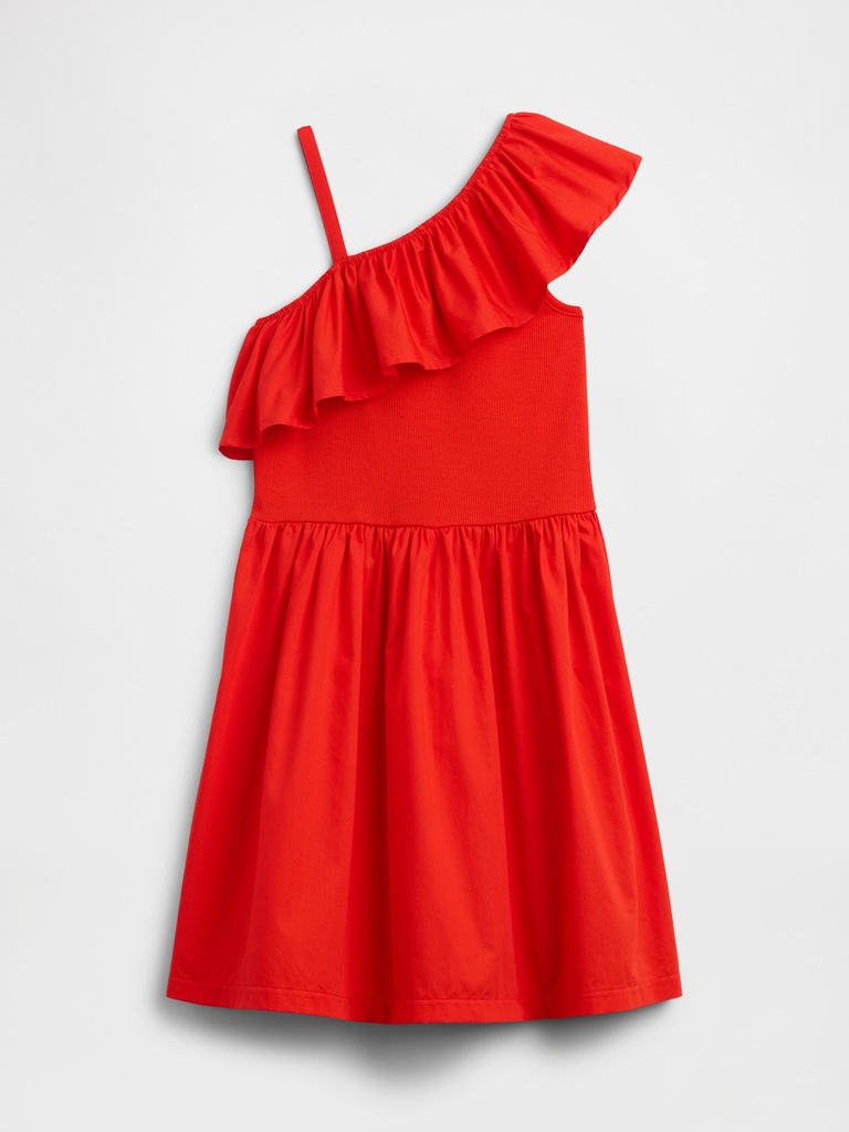 Kids One-Shoulder Dress