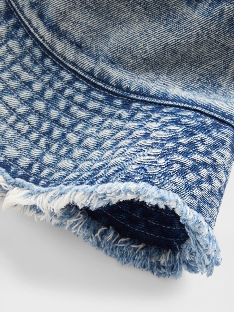 Kids Denim Bucket Hat